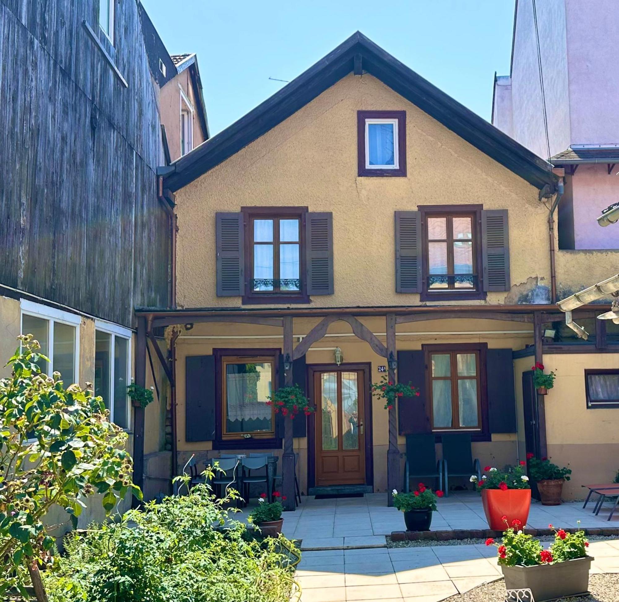 Maison Avec Terrasse Colmar Centre-Cottage Garden Terrace Center Old Town Colmar Exterior foto